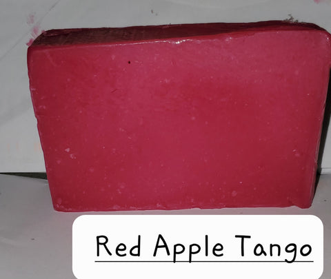 Red Apple Tango Cold Process Soap