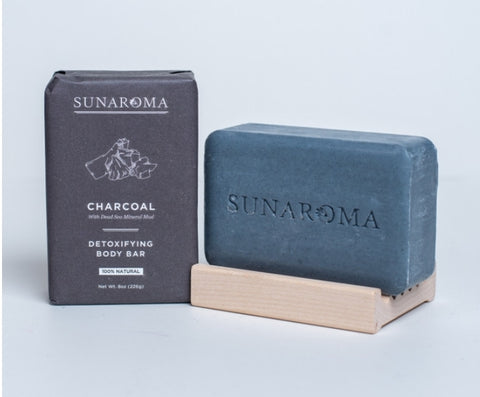 Sunaroma charcoal soap