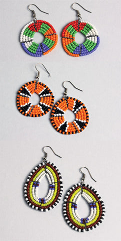 Maasai Beaded Earrings